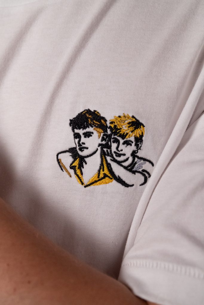 Eden & Charlie Embroidered white shirt