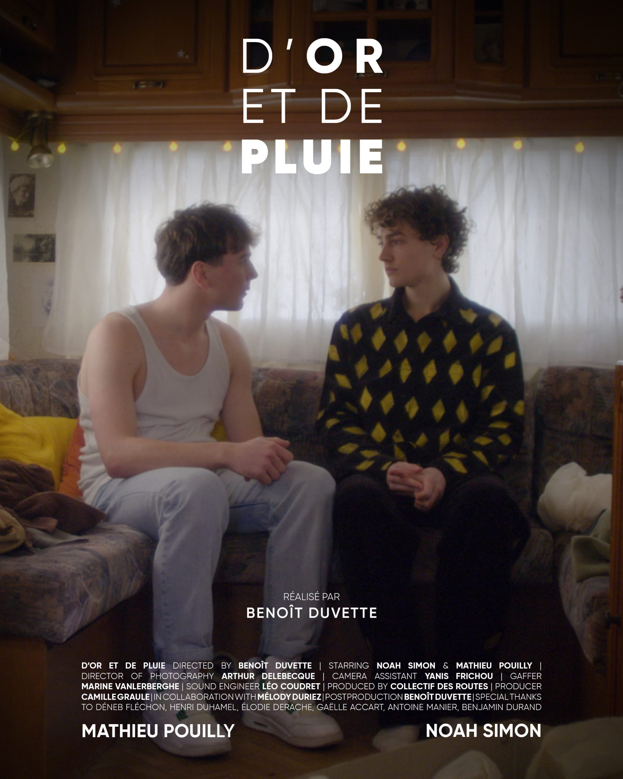 Affiche du film D’or et de pluie